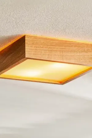 Offerta Del Giorno Plafoniera Quatro DR con telaio di legno, 30,5cm