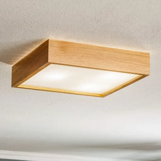 Spedizione Espresso Plafoniera Quatro DR con telaio di legno, 38,5cm