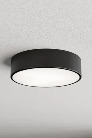 Plafoniera Cleo 300, IP54, Ø 30 cm nero Compra Oggi Stesso