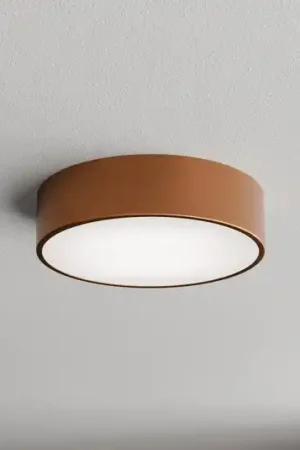 Offerta Speciale Plafoniera Cleo 300, rame, sensore, IP20, Ø 30 cm, metallo