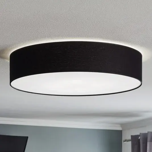 Ultima Occasione Plafoniera Rondo, grigio scuro Ø 60 cm