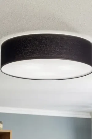 Compra Online Plafoniera Rondo, nera, Ø 50 cm