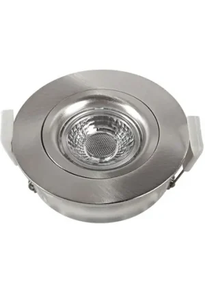 Prezzo Conveniente Faretto LED da incasso DL6809, rotondo, nichel