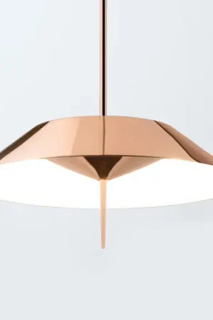 Esclusivo Vibia Mayfiar LED a sospensione 1 luce, rame