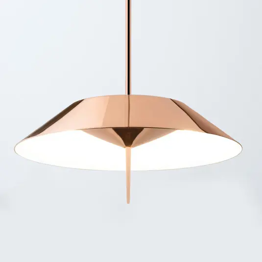 Esclusivo Vibia Mayfiar LED a sospensione 1 luce, rame