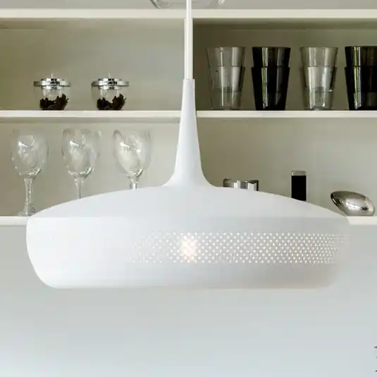 Consegna Rapida UMAGE Clava Dine lampada a sospensione bianca