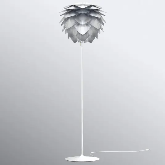 UMAGE Silvia medium lampada da terra acciaio Offerta Limitata