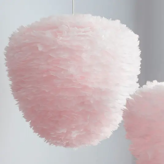 Esclusivo UMAGE Eos Evia medium lampada a sospensione rosa/bianco