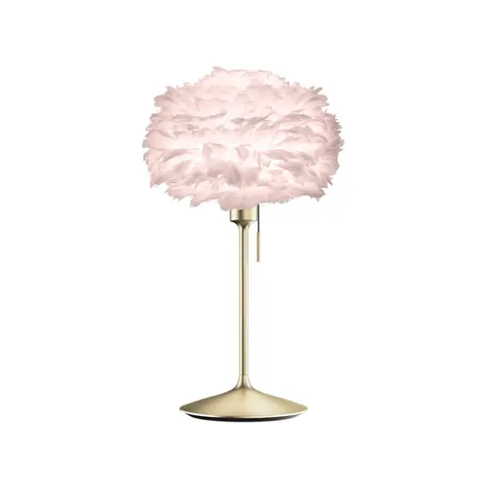 UMAGE Eos mini lampada da tavolo rosa/ottone spazzolato Non Perdere