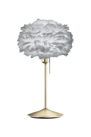 Vendita Finale UMAGE Eos mini lampada da tavolo grigio chiaro/ottone