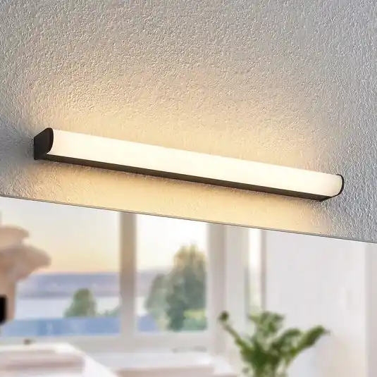 Lindby Ulisan applique LED da bagno, tonda 58,8 cm Prezzo Conveniente