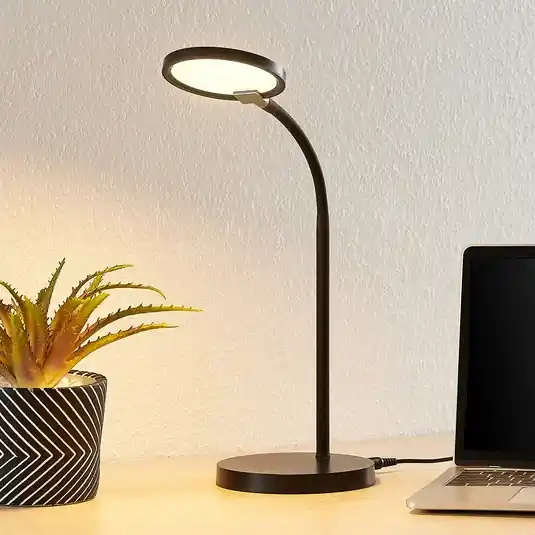 Nuova Collezione Lindby Binera lampada LED da tavolo 3-step-dimmer