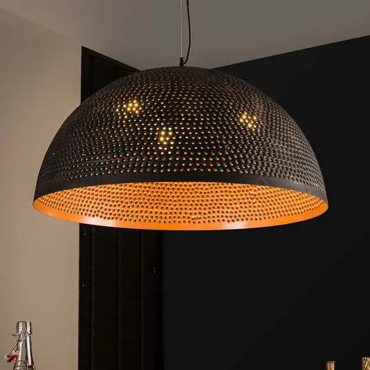 Lampada a sospensione Punchray di metallo, 1 luce Nuova Collezione