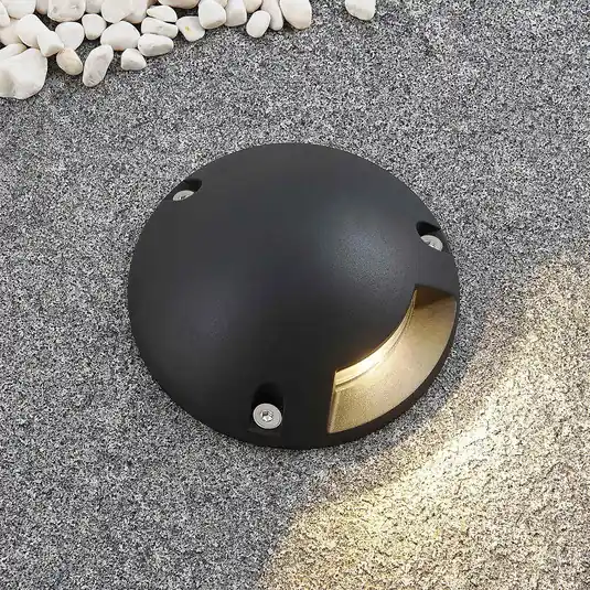 Lindby Huban lampada LED da terra, 1 luce Must-Have