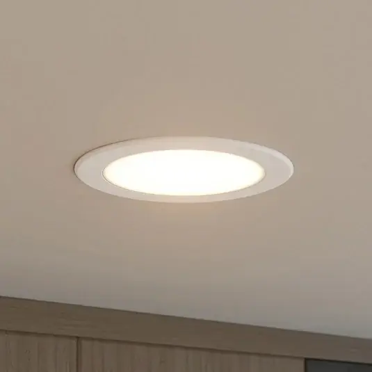 Affare Faretto LED da incasso Rida, bianco. Ø 15 cm, CCT, IP44