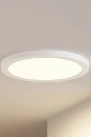 Acquista Ora Plafoniera LED Prios Aureka, rivelatore di movimento, Ø 33 cm, bianco