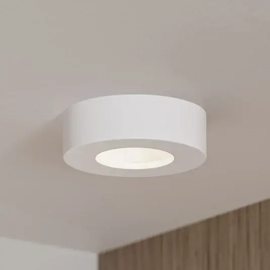 PRIOS Plafoniera LED Edwina, bianca, 12 cm, CCT, IP44 Economico