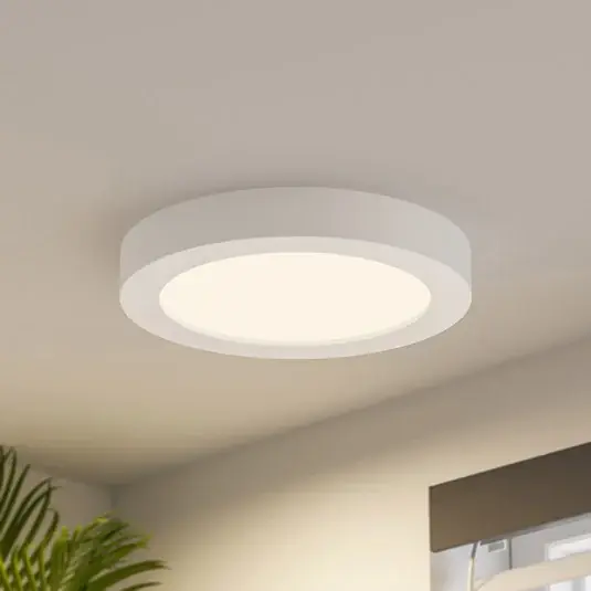 Miglior Prezzo PRIOS Plafoniera LED Edwina, bianca, 25 cm, CCT, IP44