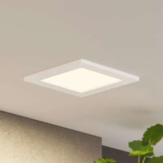 Prios Lampada a incasso Helina, bianca, 11,5 cm, dimmerabile Reso Gratuito
