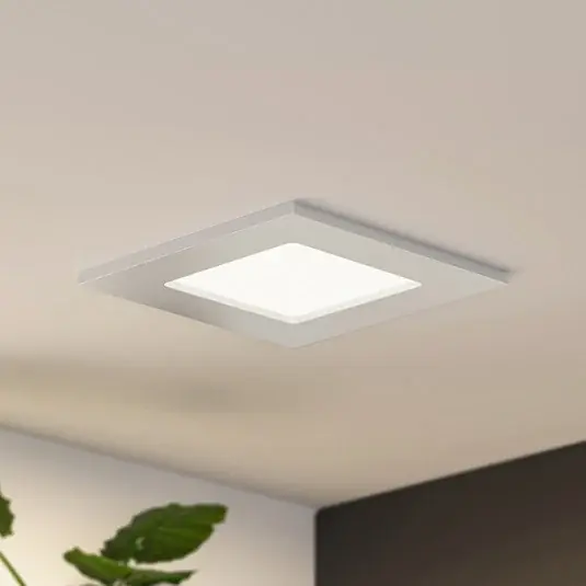 Prios Lampada a incasso Helina, argento, 11,5 cm, dimmerabile Più Venduto