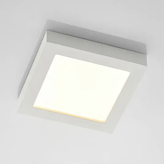 Prezzo Ridotto Prios plafoniera Alette, bianco, 22,7 cm, 18W, dimmerabile
