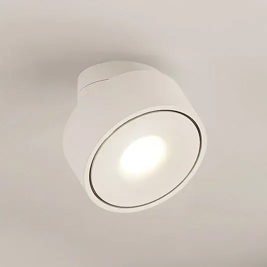 Arcchio Rotari Plafoniera LED, bianca, orientabile, metallo Offerta Speciale