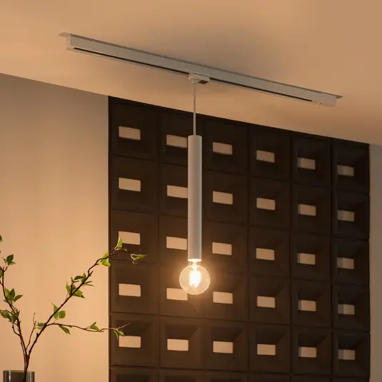 Bestseller Arcchio Ejona, pendente a binario bianco E27 4/40 cm