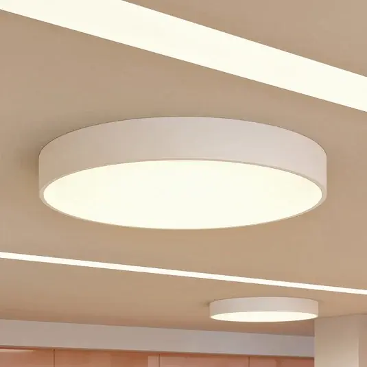 Saldi Arcchio Plafoniera LED Noabelle, Ø 80 cm, bianco, metallo
