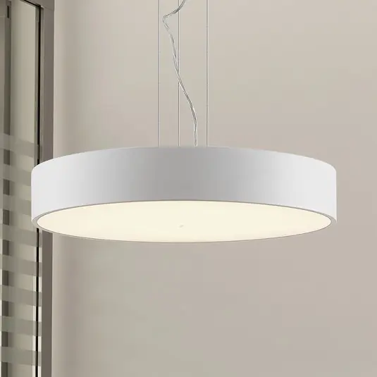 Prezzo Scontato Arcchio Lampada LED a sospensione Noabelle, Ø 60 cm, bianca, metallo