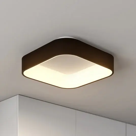 Arcchio Plafoniera LED Aleksi, 45 x 45 cm, nero, CCT Occasione