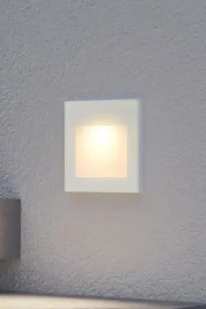 Applique a LED da incasso Zamo, bianco, 11 cm, metallo, IP65 Prezzo Di Fabbrica