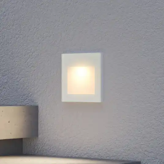 Applique a LED da incasso Zamo, bianco, 11 cm, metallo, IP65 Prezzo Di Fabbrica