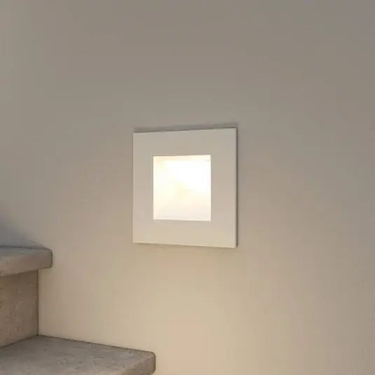 Più Venduto Arcchio applique da incasso Zamo, G9, bianco, 12cm, metallo, IP65