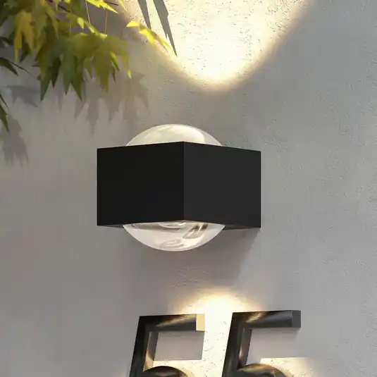Lucande Almos applique LED esterni angolare 2 luci Più Venduto