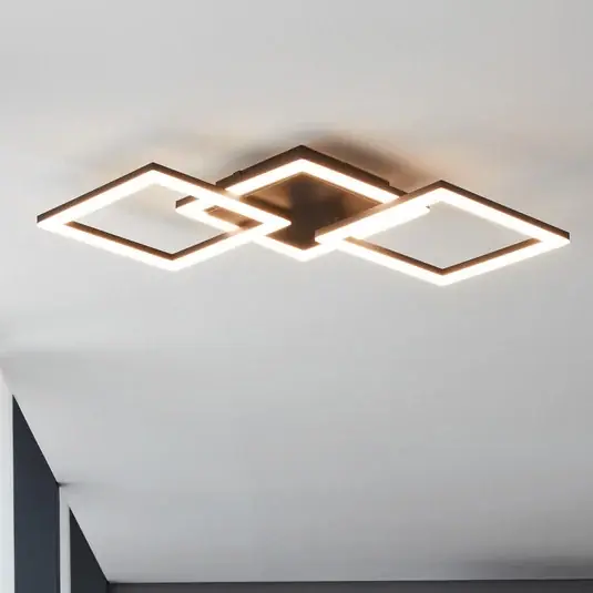 EGLO connect Paranday-Z plafoniera LED 3 luci 65cm Super Prezzo
