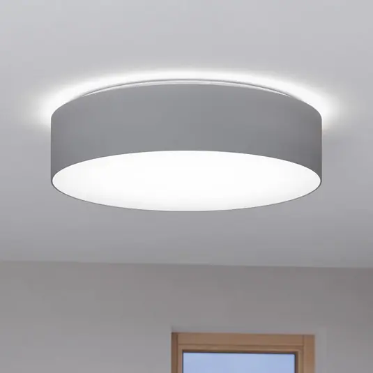 EGLO connect Romao-Z plafoniera LED, Ø57cm, grigio Offerta Lampo