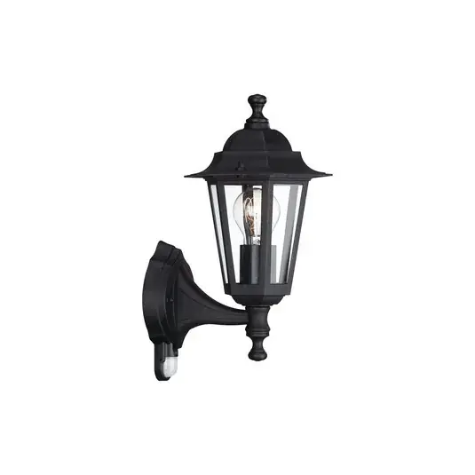 Philips Peking applique da esterno nera con sensore Consegna Rapida