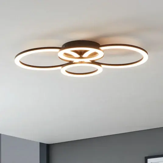 EGLO connect Parrapos-Z plafoniera LED, 4 luci Direttamente Dal Produttore