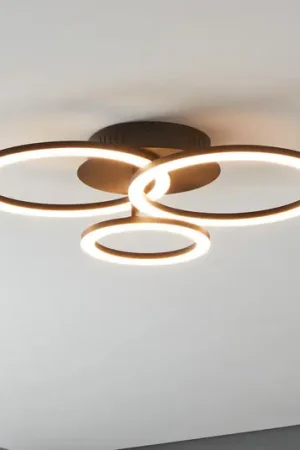 Prezzo Conveniente EGLO connect Parrapos-Z plafoniera LED, 3 luci