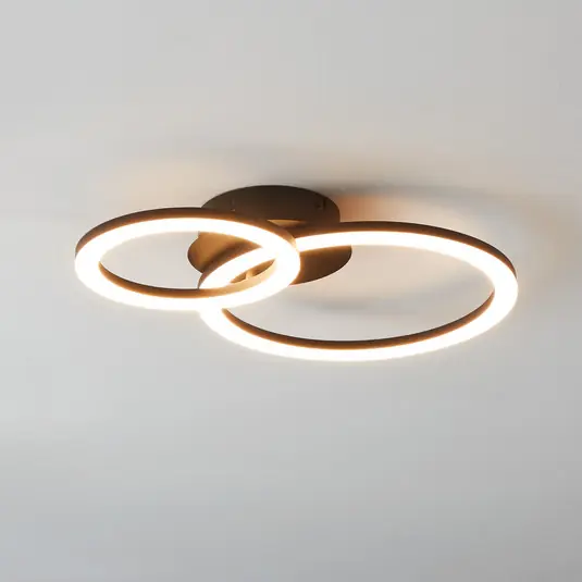 EGLO connect Parrapos-Z plafoniera LED, 2 luci Offerta Limitata