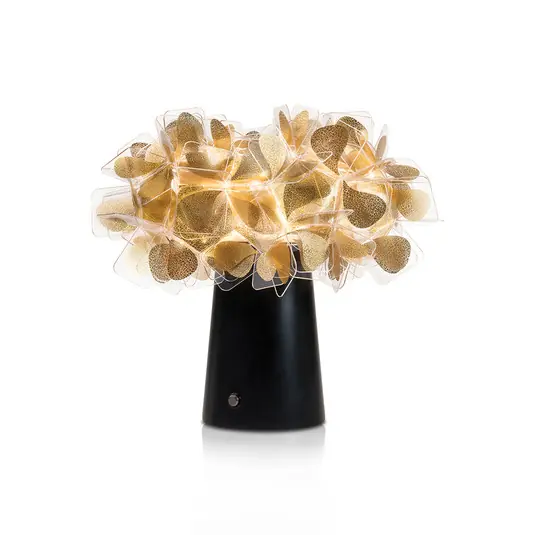 Slamp lampada LED da tavolo ricaricabile Clizia Mama Non Mama Oro/Nero Prezzo Scontato