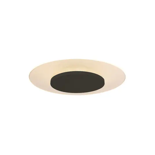 Plafoniera LED Lido, nera, Ø 28 cm Vendita Finale