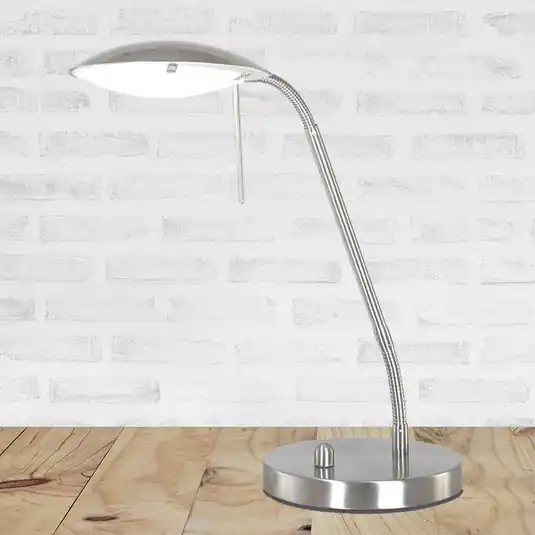 Lampada da scrivania Eloi, acciaio Nuovo Arrivo