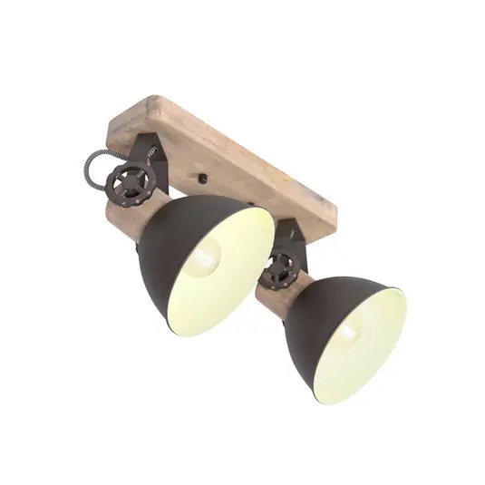 Spot da soffitto Gearwood, 2 luci, antracite Ordina Subito