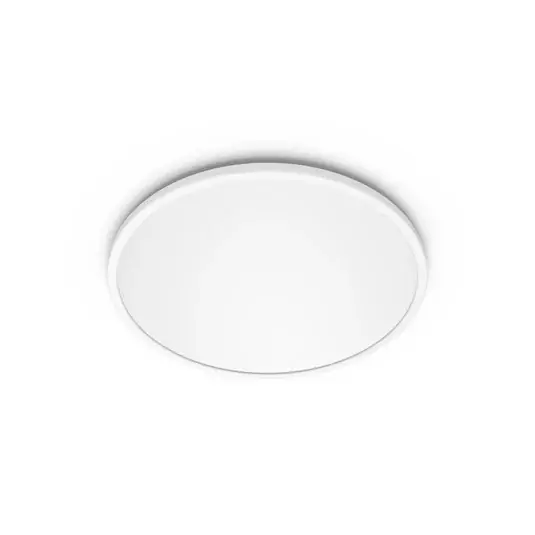 Economico Philips SuperSlim LED IP44 2.700K Ø 29,5 cm bianco