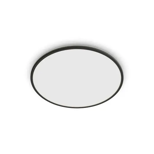 Spedizione Espresso Philips SuperSlim LED IP54 Ø 25 cm 2.700 K nero