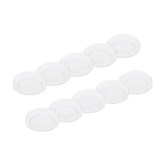 Sconto Prios plafoniera LED Edwina, bianco, 12 cm, set di 10