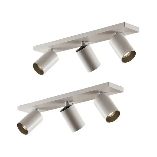 Arcchio faretto Brinja, set di 2, bianco, angolare, a 3 luci, GU10 Offerta Del Giorno