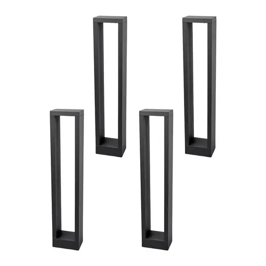 Offerta Speciale Lucande lampione a LED Jupp, set da 4, 60 cm, antracite, IP54