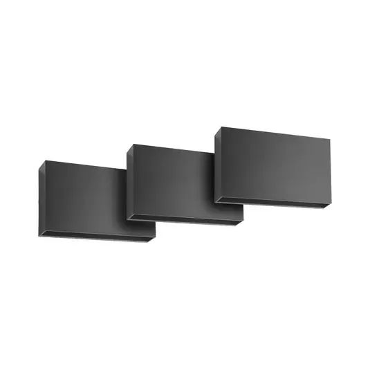 Lindby applique da esterni LED Jarte, set da 3, up/down, IP65 Quantità Limitata
